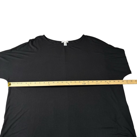 Daily Ritual Jersey Knit T-Shirt Top Relaxed Fit Casual Stretch Size XXL - Picture 11 of 16